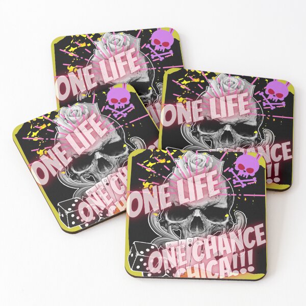 Item preview, One Life Skull Vegas Shirt for Girls designed and sold by Nickibeutel.