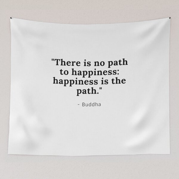 Item preview, Happiness is the path designed and sold by jardsmacflards.