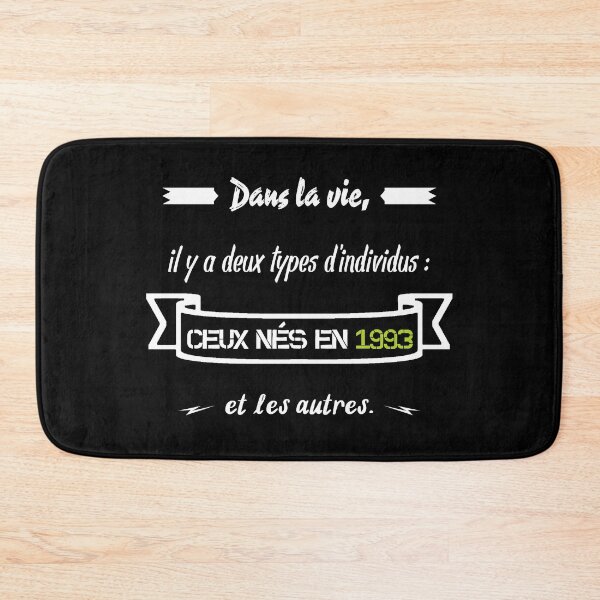Item preview, People born in 1993... and the others (French) designed and sold by 2Girls1Shirt.