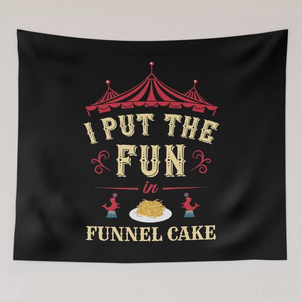Item preview, Circus Funnel Cake Carnival Apaprel designed and sold by CustUmmMerch.
