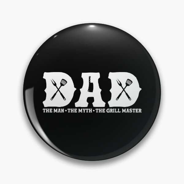 Item preview, Dad The Man The Myth The Grill Master Funny Grilling BBQ designed and sold by joykart.