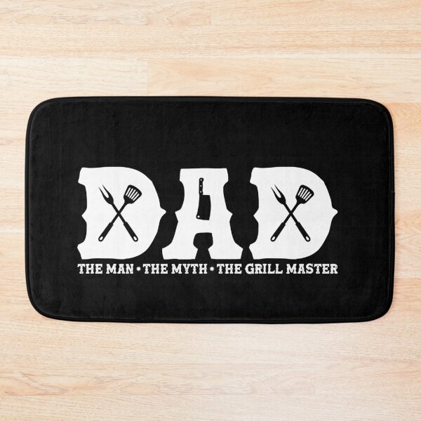 Item preview, Dad The Man The Myth The Grill Master Funny Grilling BBQ designed and sold by joykart.