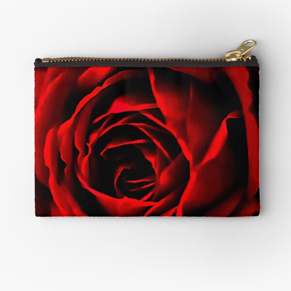 Red Rose Zipper Pouch