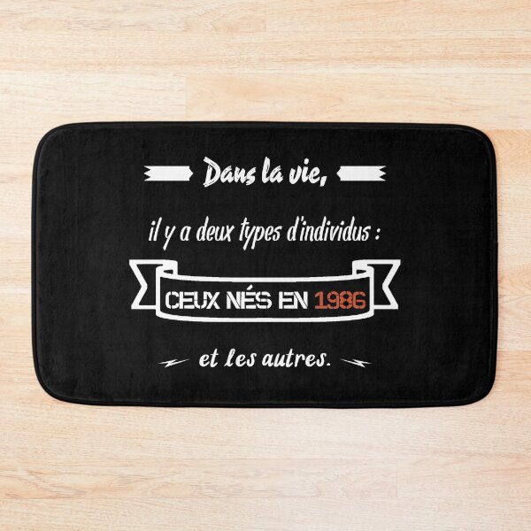 Item preview, People born in 1986... and the others (French) designed and sold by 2Girls1Shirt.