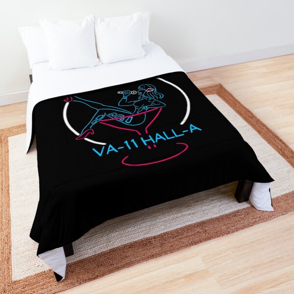 VA-11 Hall-A Neon Sign Comforter