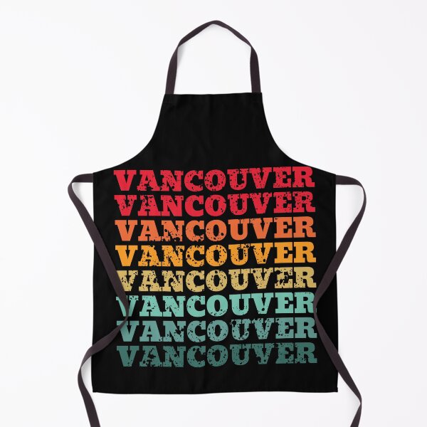 Item preview, Vancouver - repeated retro vintage sunset colors with a distressed design effect designed and sold by Rhu Creations.