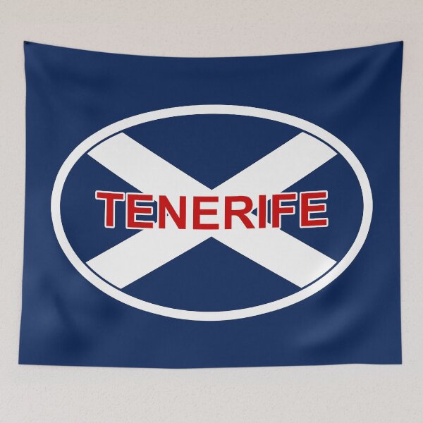 Item preview, Tenerife Flag Gifts, Masks, Stickers & Products (GF) designed and sold by mpodger.