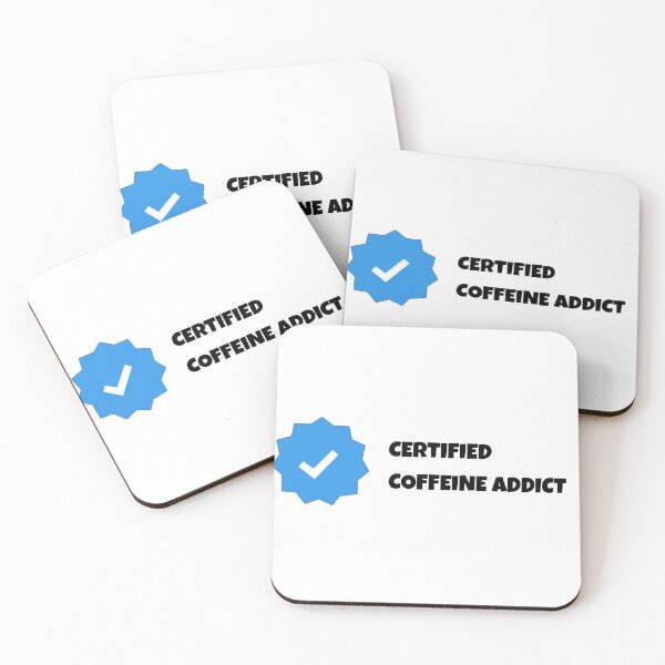 Item preview, Certified Coffeine Addict designed and sold by AnotherFA.