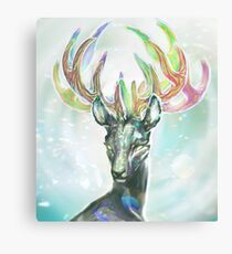 Crystal Stag Canvas Print