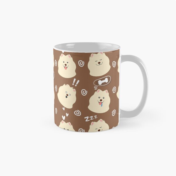 Item preview, Funny Samoyed Dog Emoji designed and sold by Lulupainting.