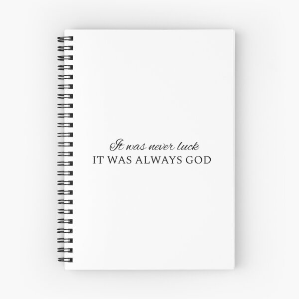 Item preview, It was never luck It was always god, Faith, Gratitude, Grace, God designed and sold by cyhdesign.