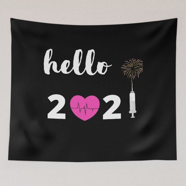 Item preview, Funny Nursing Lover Happy New Year, Hello 2021 Nurse Life t-shirt designed and sold by miloudastore.