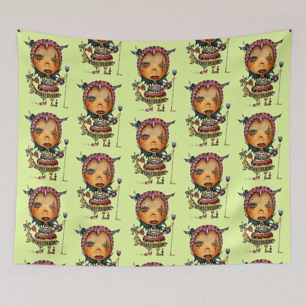 Item preview, Little Celebrating Cake Witch designed and sold by Kumasama.