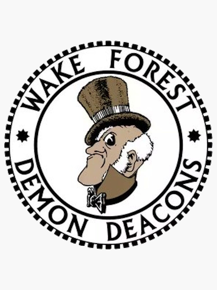 Wake Forest Vintage Logo | Sticker