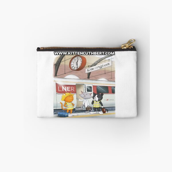Item preview, CUTHBERT AND FRIENDS BOARDING LNER AZUMA AT DARLINGTON designed and sold by kittencuthbert.