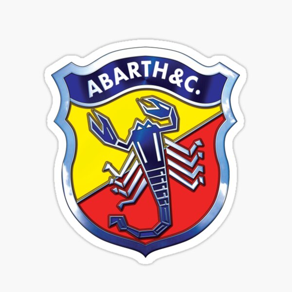 Abarth Fiat Racing Abarth Fiat Racing Sticker