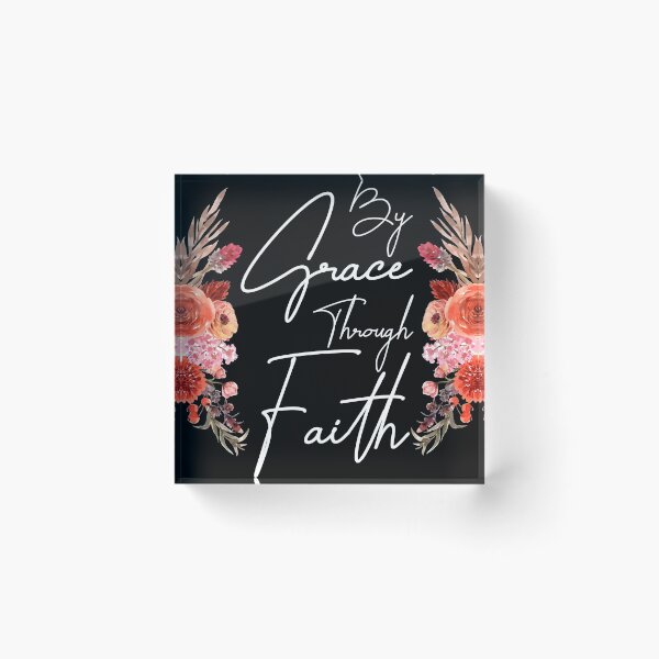 Item preview, by grace through faith -inspirational verses gifts for christian  designed and sold by 0umStore.