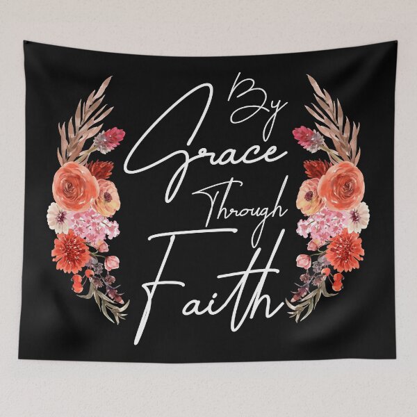Item preview, by grace through faith -inspirational verses gifts for christian  designed and sold by 0umStore.