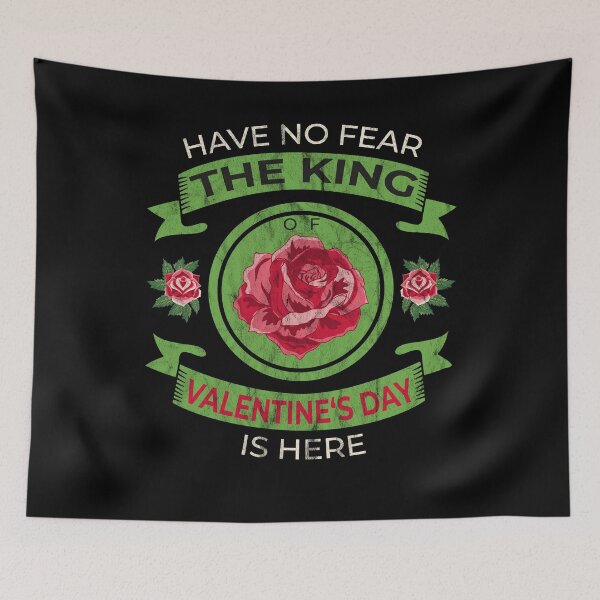 Item preview, Have No Fear Valentines Day Love Rose King Boyfriend designed and sold by RJ-Art.