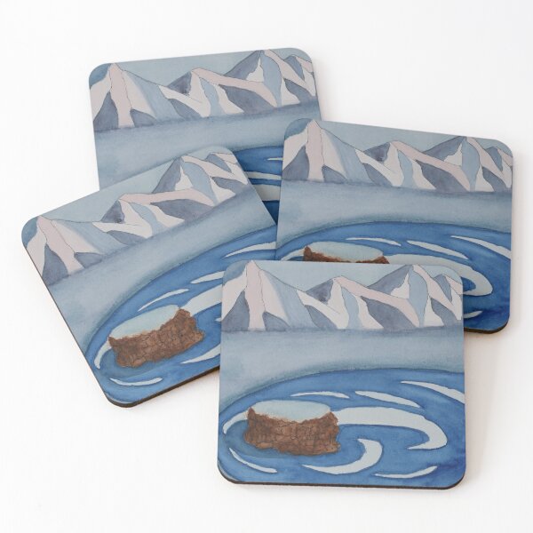 Item preview, Pond in a Snowfield designed and sold by lisavonbiela.