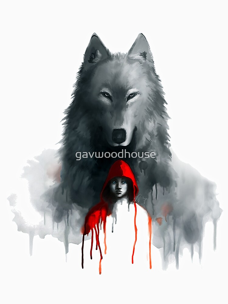 Little Red and Wolf by gavwoodhouse