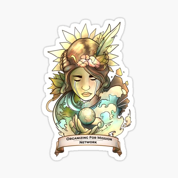 Mother Nature (text) Sticker