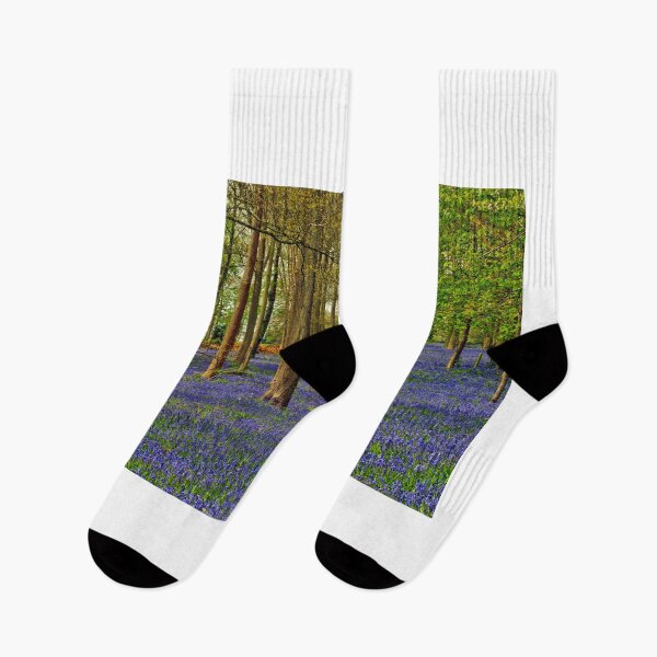 Item preview, Bluebells Bluebell Woods Greys Court Oxfordshire UK designed and sold by AndyEvansPhotos.
