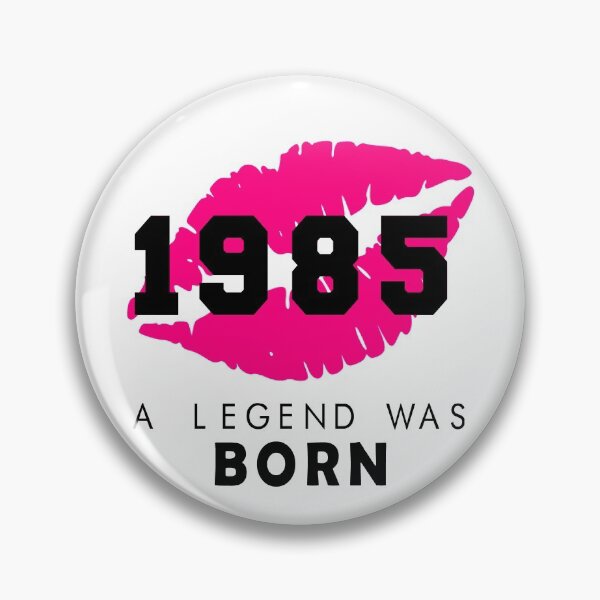 Item preview, 1985 A Legend Was Born designed and sold by . JustBeUnique ..