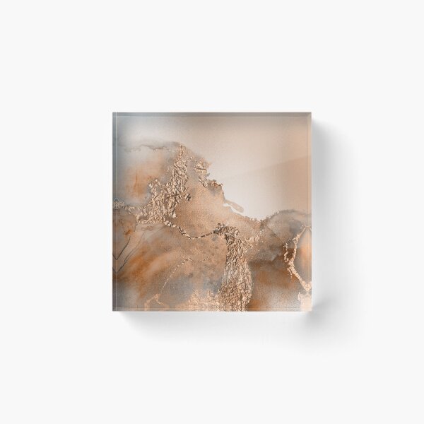 Item preview, Gold Copper Faux Marbled Texture designed and sold by MysticMarble.