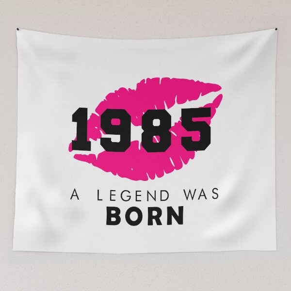 Item preview, 1985 A Legend Was Born designed and sold by . JustBeUnique ..
