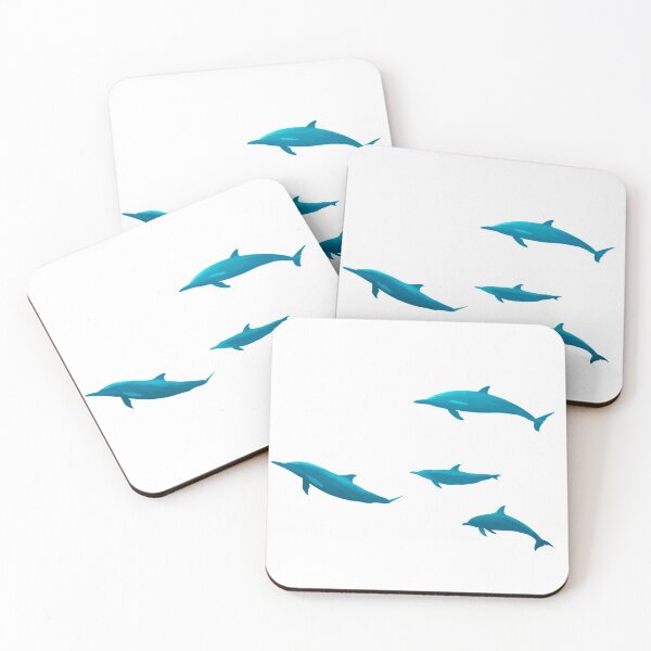 Item preview, Atlantis Dolphins Swimming designed and sold by Cefani Musk.