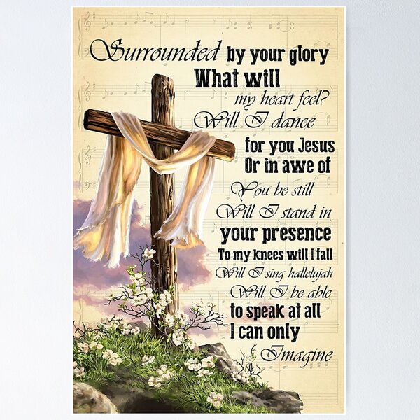 Item preview, I Can Only Imagine Gift Jesus And White Lily Flower designed and sold by Jackchapman97.