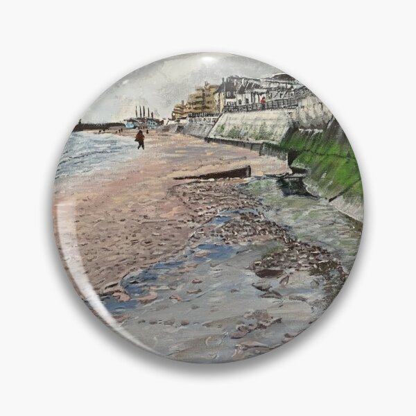 Item preview, An original painting in acrylic of Ramsgate Beach in Kent, UK designed and sold by shaz141.