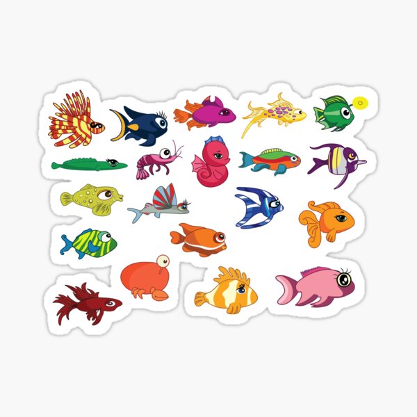 Eksempel bestikke bestøver Bratz Baby Fish Tank Stickers" Sticker for Sale by morganleahh | Redbubble