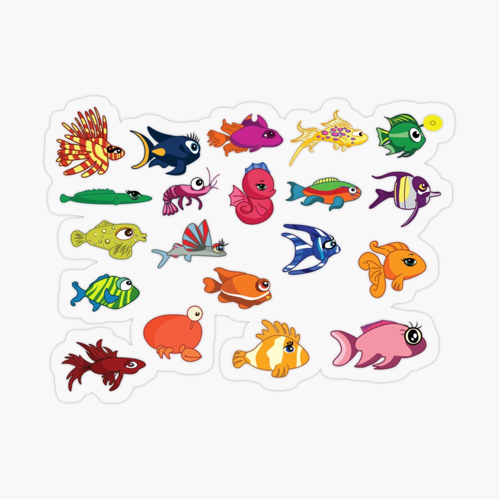 Bratz Baby Fish Tank Stickers Mask