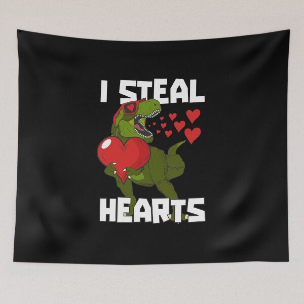 Item preview, Boys Valentine Day Dinosaur T Rex Holding Red Heart I Still Hearts Funny St Valentines Day Gift designed and sold by alenaz.