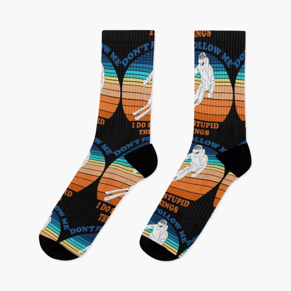 Item preview, Don't Follow Me I Do Stupid Things Ski  designed and sold by fourstripes.