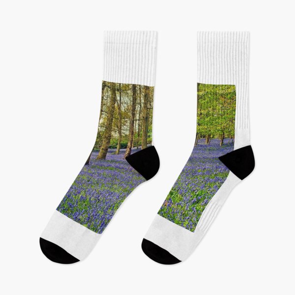 Item preview, Bluebells Bluebell Woods Greys Court Oxfordshire UK designed and sold by AndyEvansPhotos.