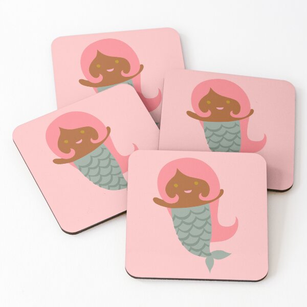 Item preview, Cute Mermaid {Pink} designed and sold by Cecilia Mok.