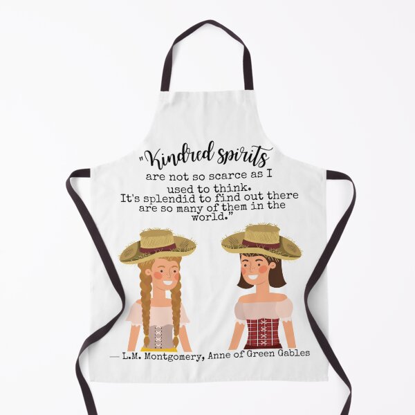Item preview, Kindred Spirits LM Montgomery Book quote designed and sold by Dollfacedesign.