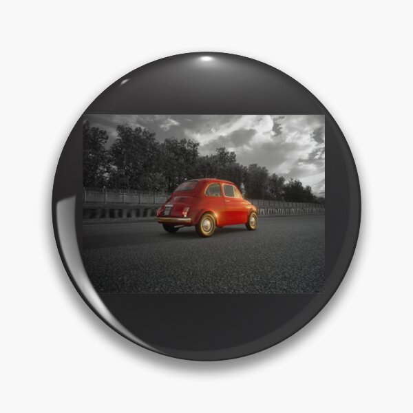 Artikelvorschau, Fiat 500 Auto Oldtimer Vintage Fiat 500 F 1968 Fahren in der Ferne entworfen und verkauft von Valleyand.