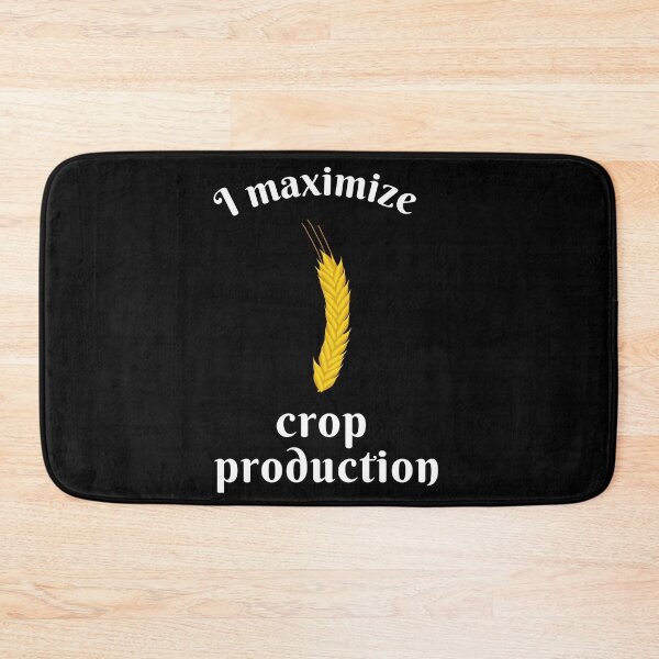 Item preview, Agronomy maximize crop  is more than food and farmer  funny gift idea for friend and farm job workers designed and sold by chi vana.