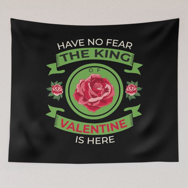 Item preview, Have No Fear Valentines Day Love Rose King Boyfriend designed and sold by RJ-Art.