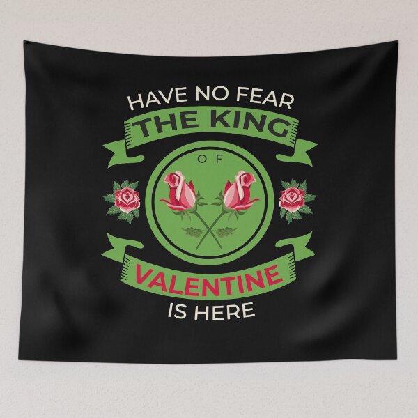 Item preview, Have No Fear Valentines Day Love Rose King Boyfriend designed and sold by RJ-Art.