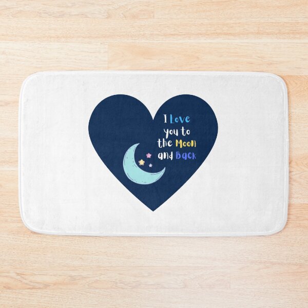 Item preview, I Love You To The Moon And Back  designed and sold by nadiahaq.