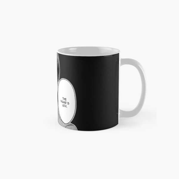 The name´s Levi - Attack on Titan - shingeki no kyojin Taza clásica