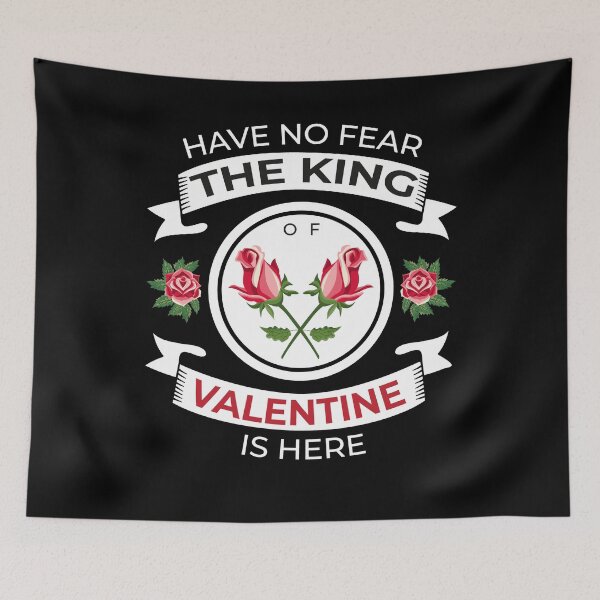 Item preview, Have No Fear Valentines Day Love Rose King Boyfriend designed and sold by RJ-Art.
