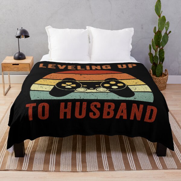 Item preview, Leveling Up to Husband Video Gamer Engagement Wedding designed and sold by honeyandcotton.