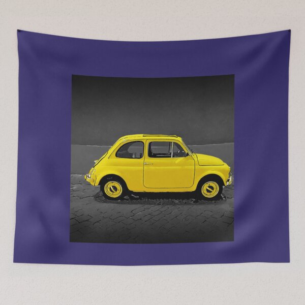 Item preview, Fiat 500 Classic Sunny Yellow Fiat 500 designed and sold by Valleyand.