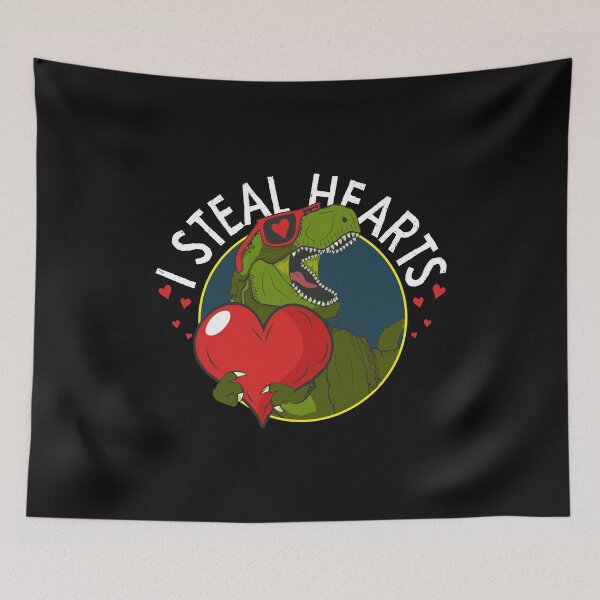 Item preview, Valentine Day Dinosaur T Rex For Boys Girls Kids Red Heart I Still Hearts Funny Quote Gift designed and sold by alenaz.